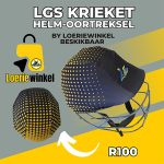 LGS-Loerie-Winkel-Krieket-Helm-Oortreksel1